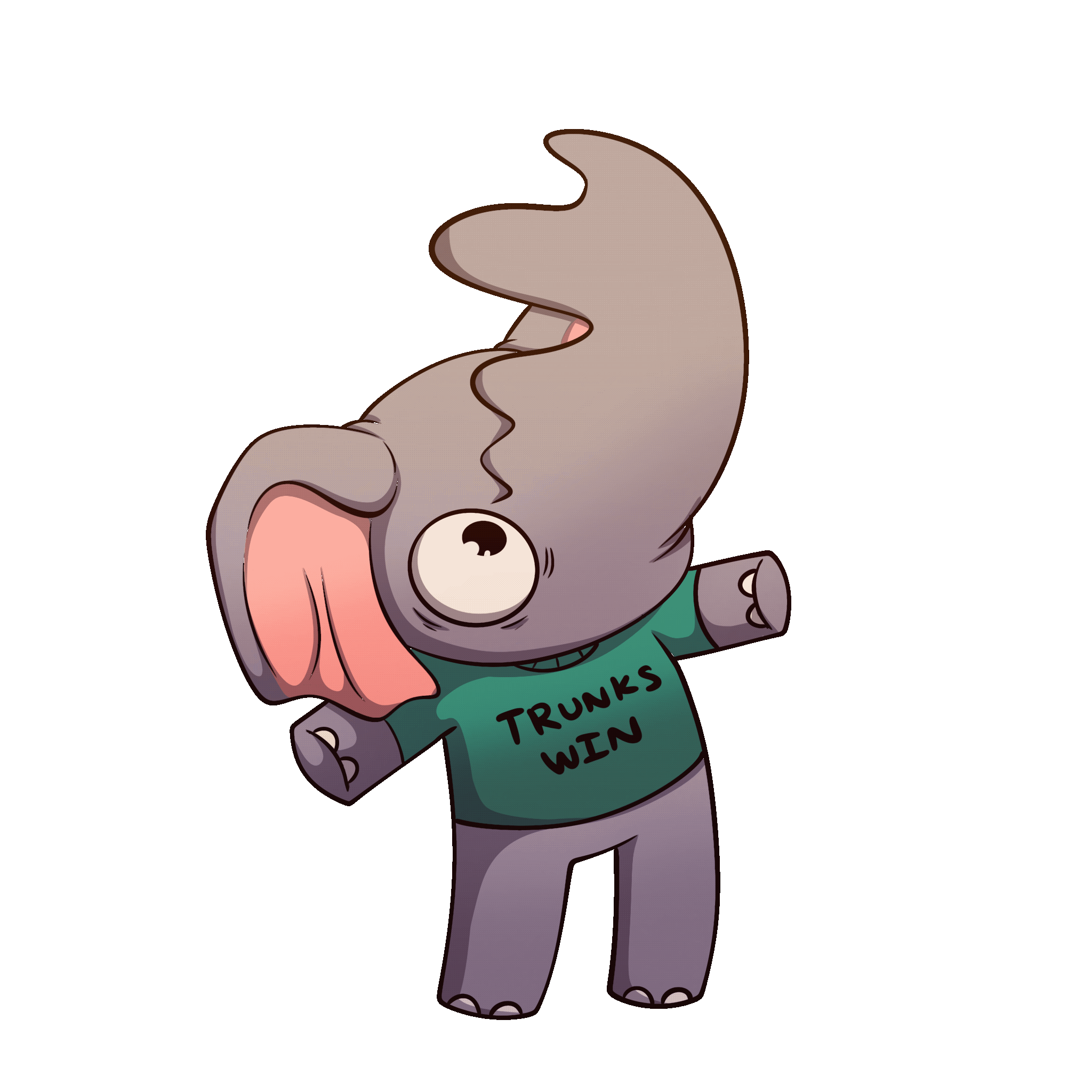 Spinning elephant